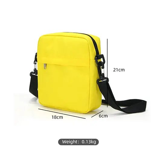 Stylish Lightweight Crossbody Bag with Customizable Strap